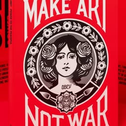 Exhibition Identity For Obey: Power To The Peaceful - thumbnail 1