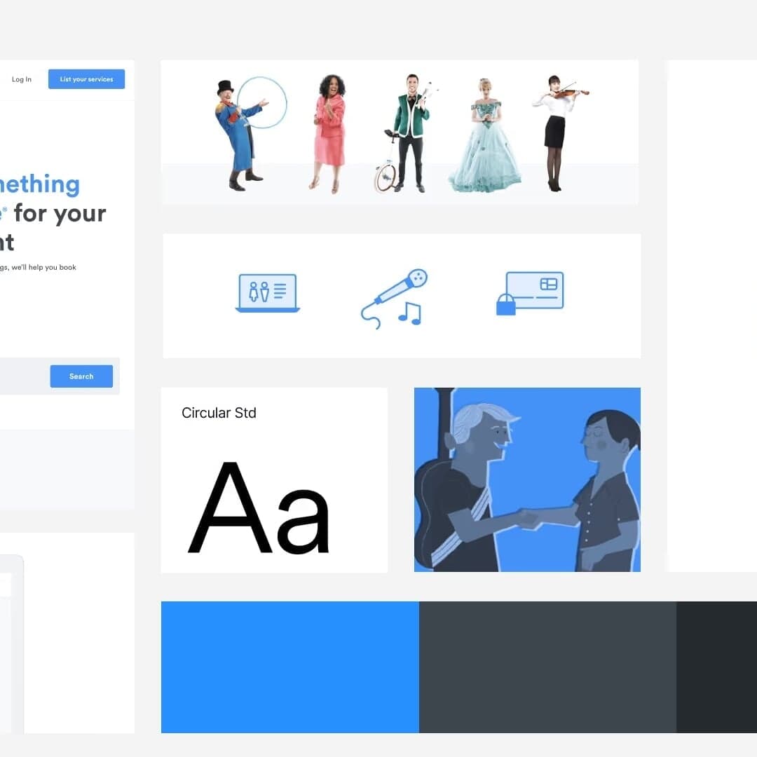 Brand Identity And Website Redesign For Gigsalad