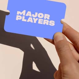 Major Players - Founders Makers design work cover image