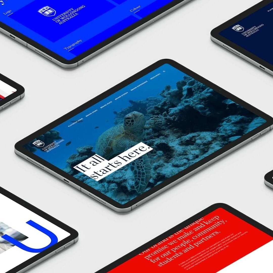 Digital Brand Playbook For University Of Wollongong