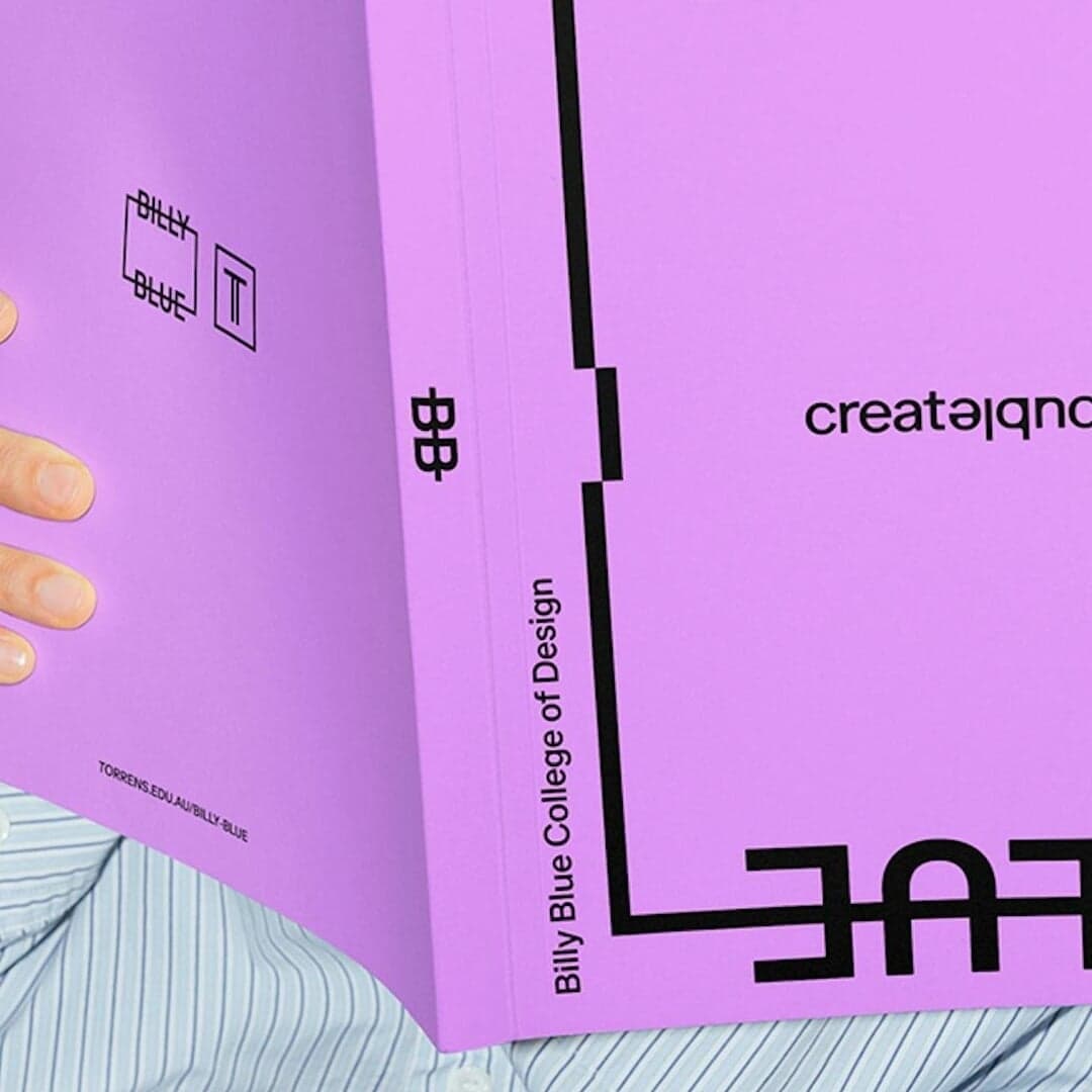 Brand Identity For Billy Blue College Of Design