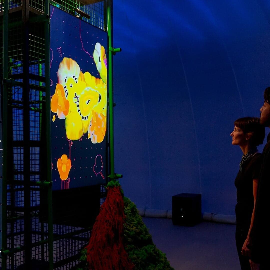 Generative Audiovisual Installation For Digital Impact