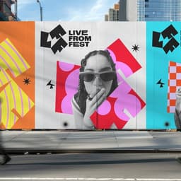 Live From Fest - Bayhan Prodüksiyon - Garip Studio design work cover image
