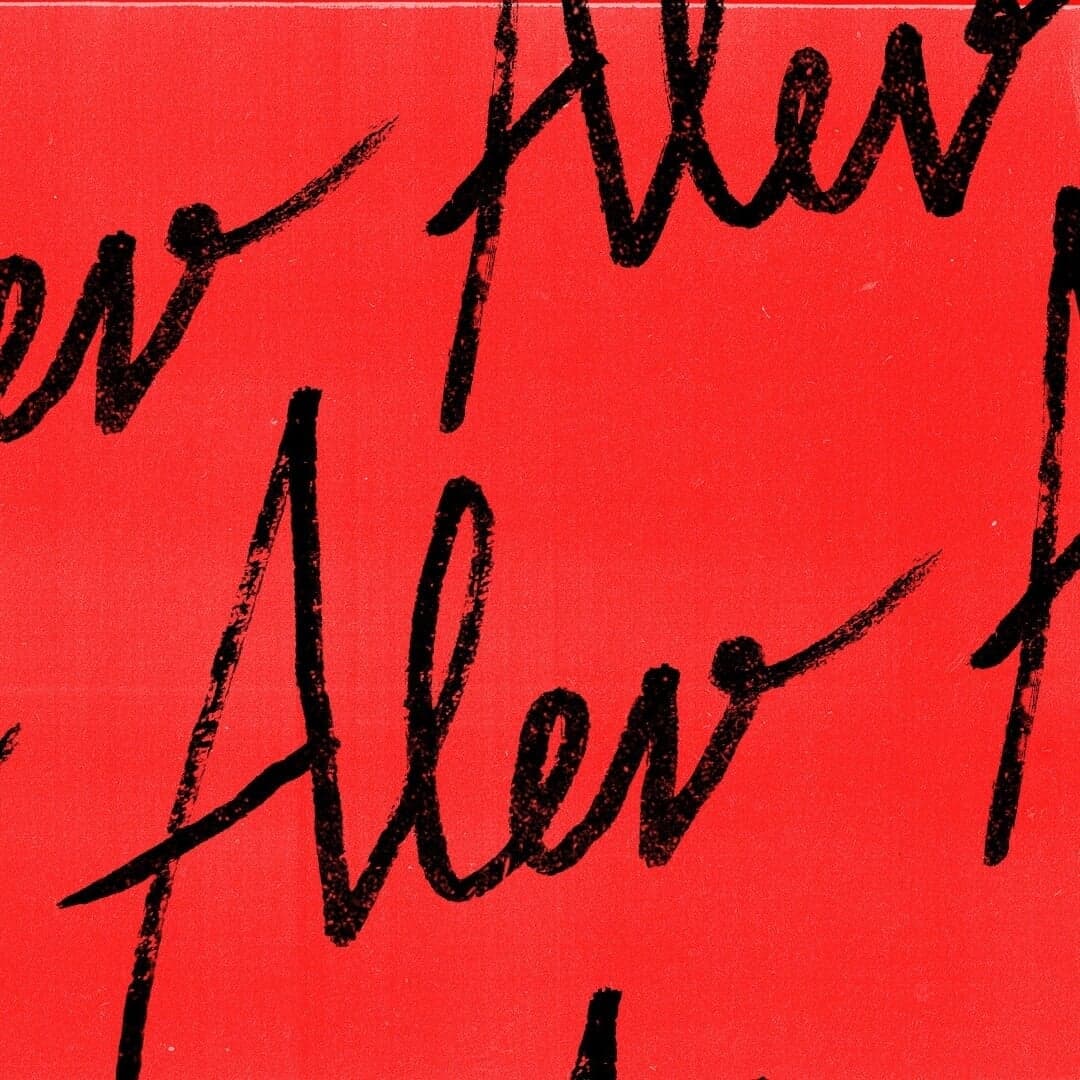 Custom Lettering And Cover Design For Göksel’s Single Alev Alev