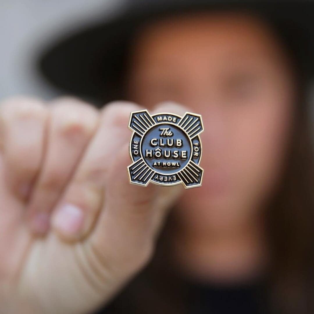 Retail Brand Identity For The Club House At Howl