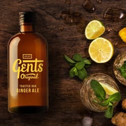 Packaging Design For Gents Ginger Ale cover image
