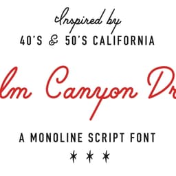 Retro Script Font Design For Retro Supply Co. cover image