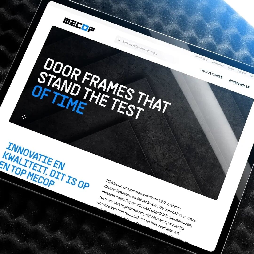 Brand Identity And Website Design For Mecop