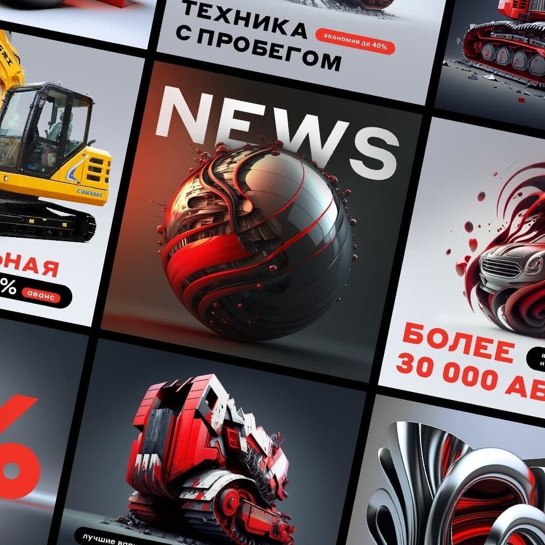 Social Media Design For Alfa-leasing