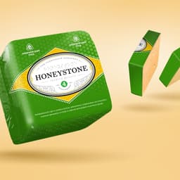 Packaging Design For Honeystone Cheese cover image