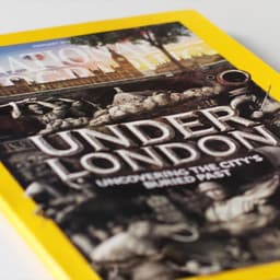 3d Sculpted Cover Design For National Geographic Magazine cover image