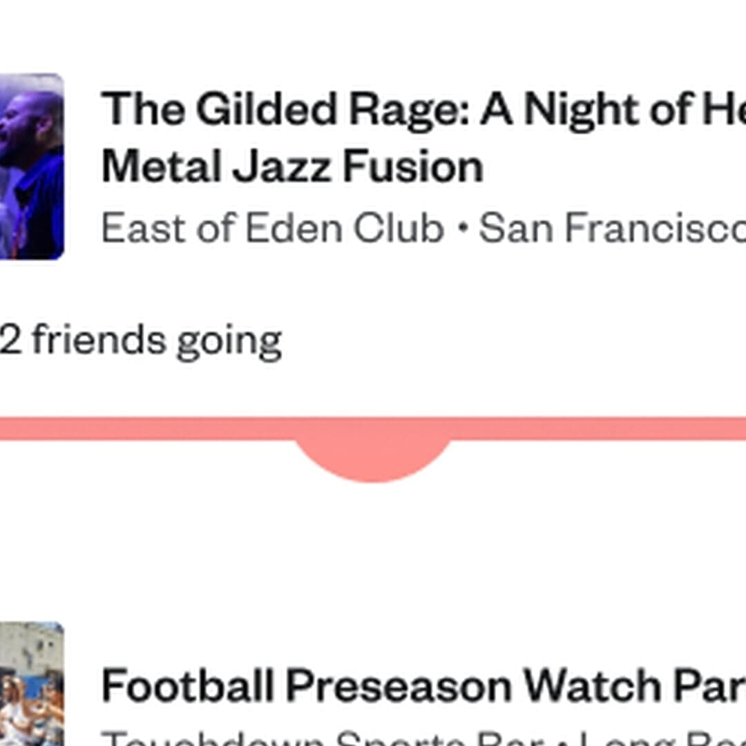 App Redesign For Eventbrite