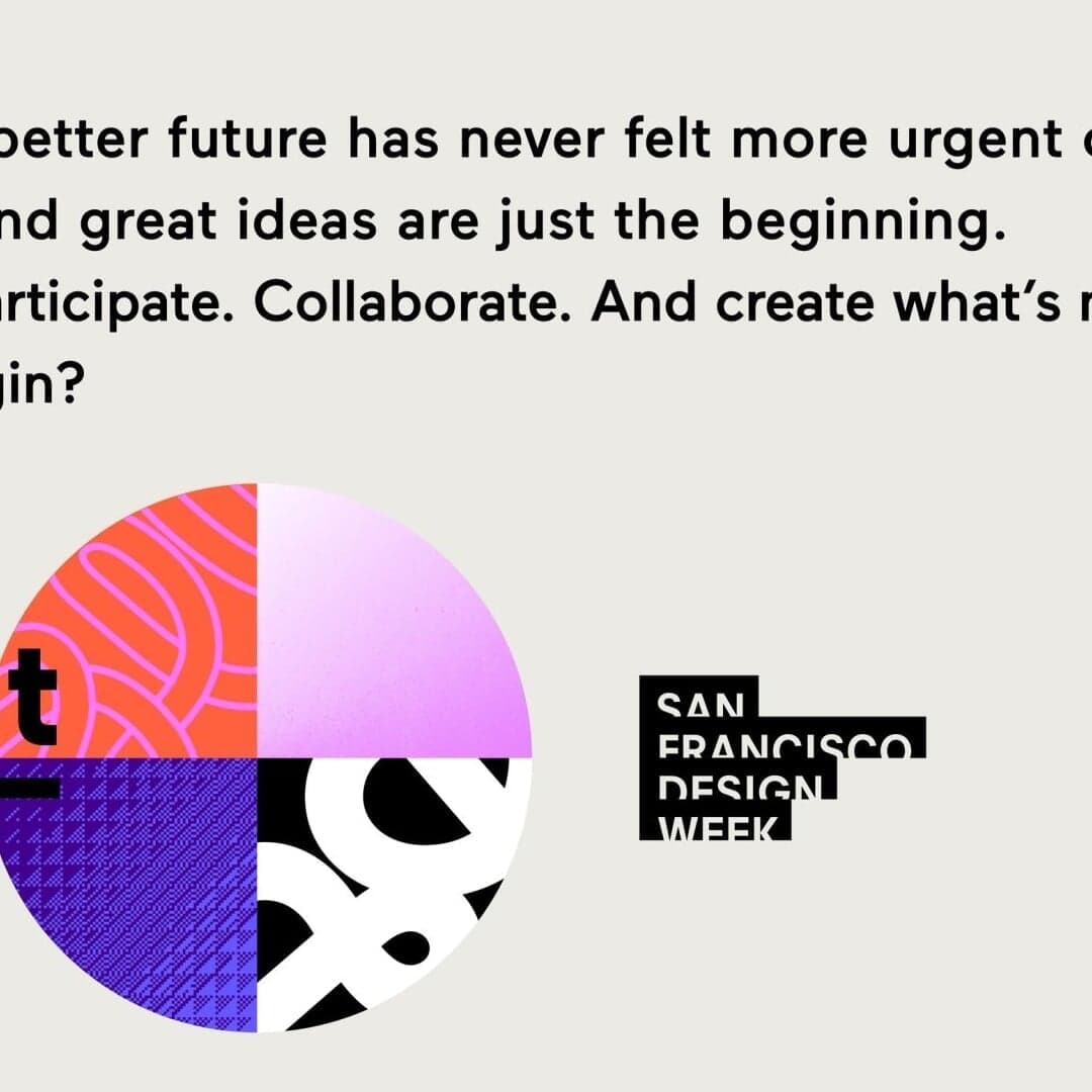 Visual Identity And Campaign For San Francisco Design Week