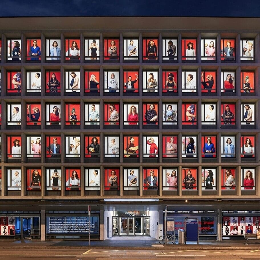 Exhibition Campaign For Citizenm Zurich Hotel