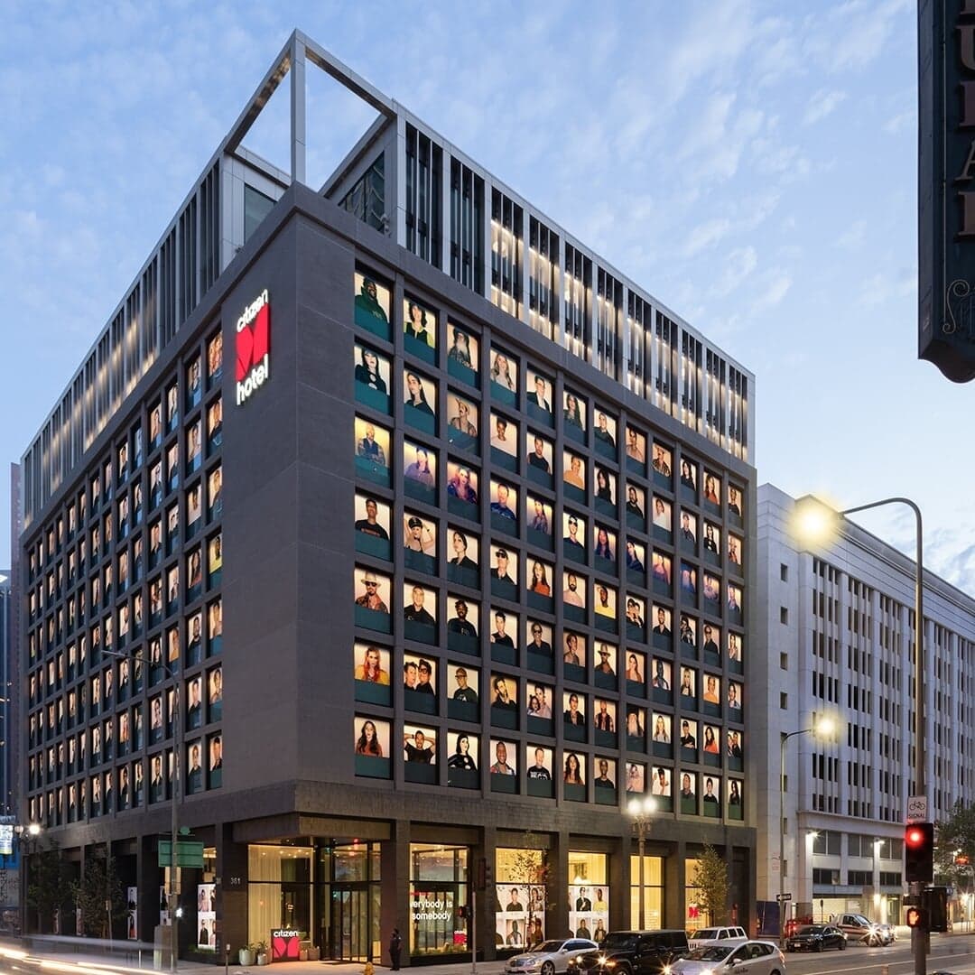Exhibition Campaign For Citizenm Los Angeles