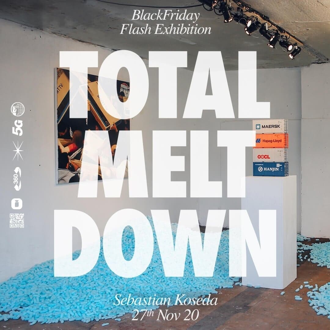 Art Installation For The Black Friday Paintings Exhibition