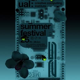 Visual Identity For Ual Creative Computing Institute Festivals cover image