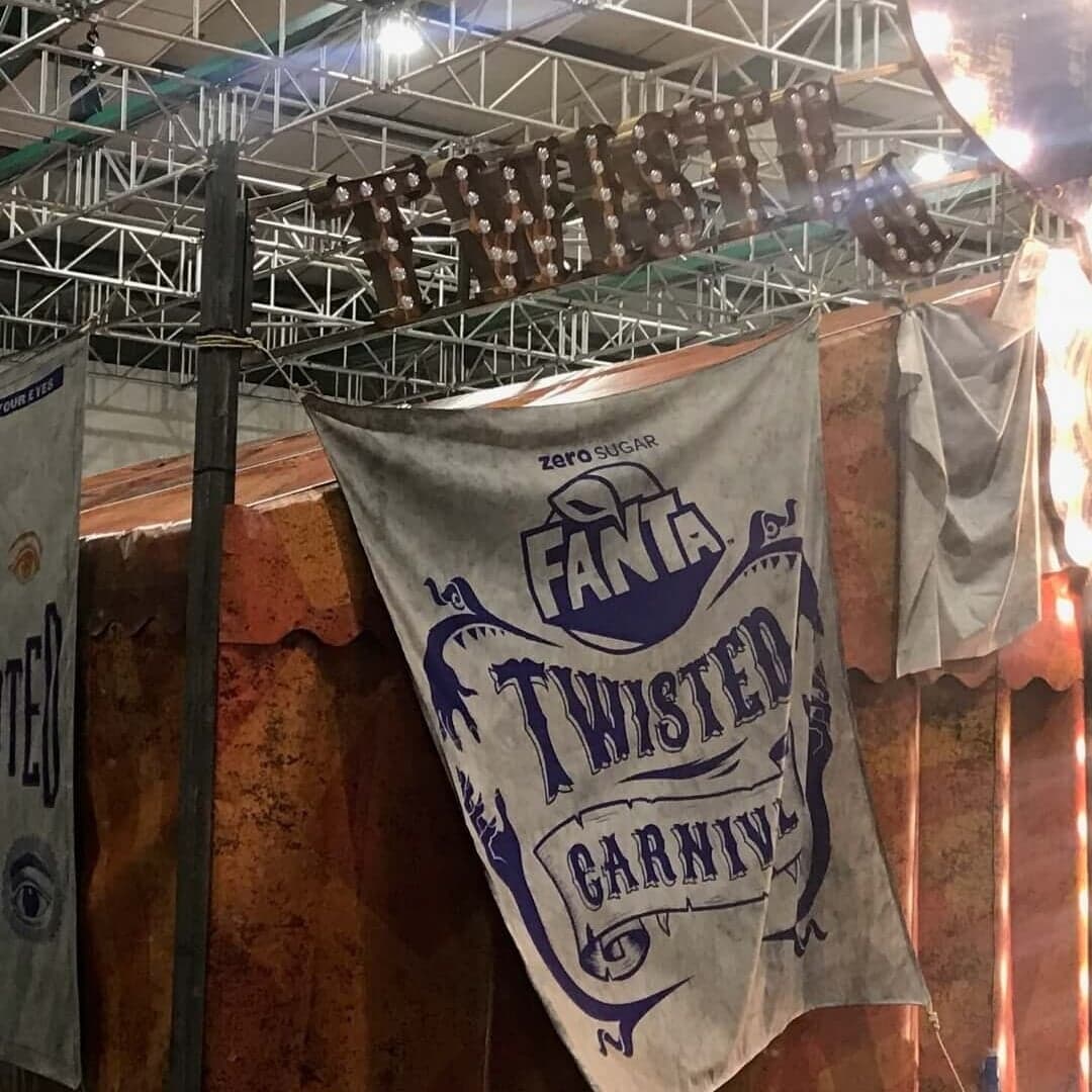Experiential Art Direction For Fanta Twisted Carnival