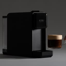 Product Design For Kanu Pebble Coffee Machine cover image