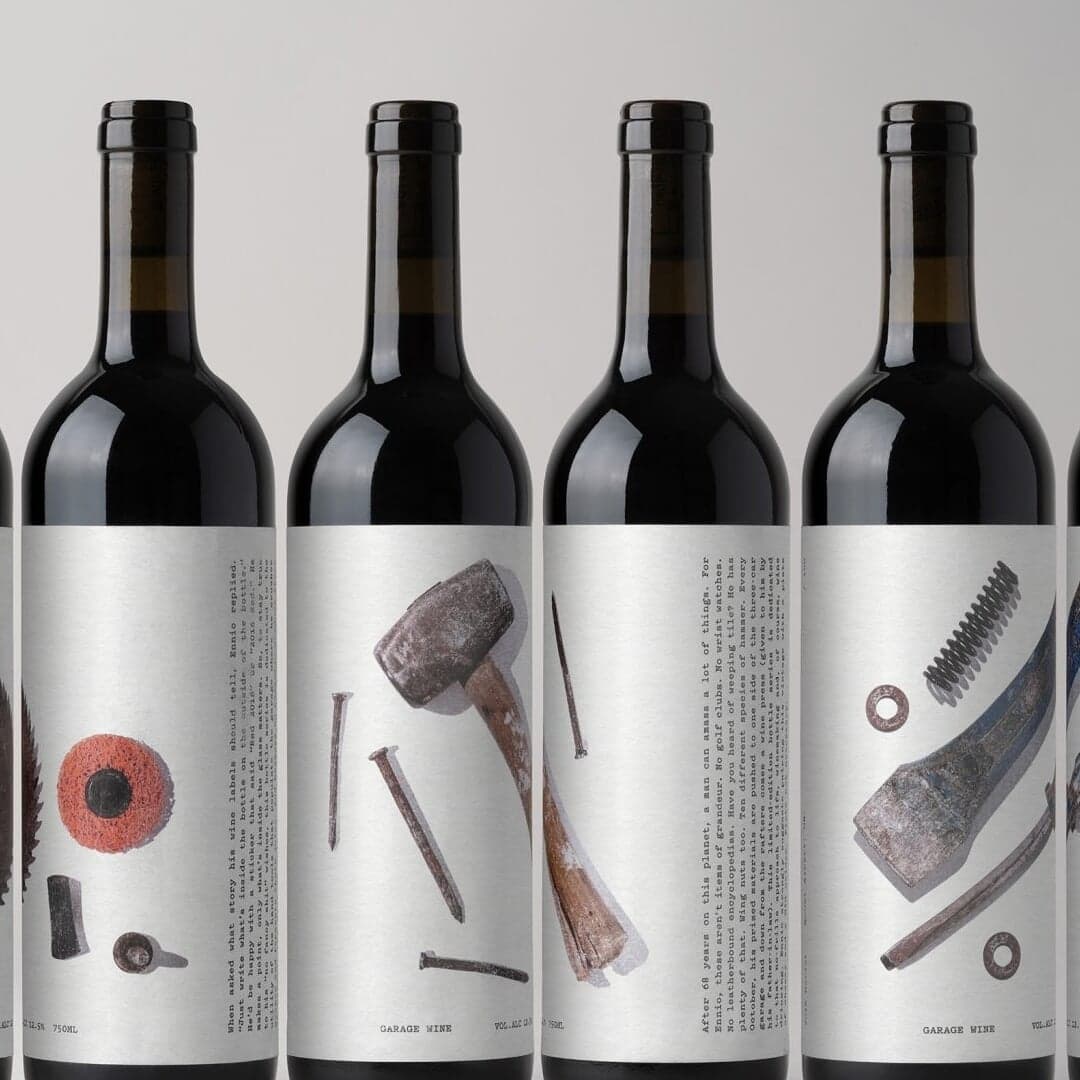 Packaging Design For Garage Wine