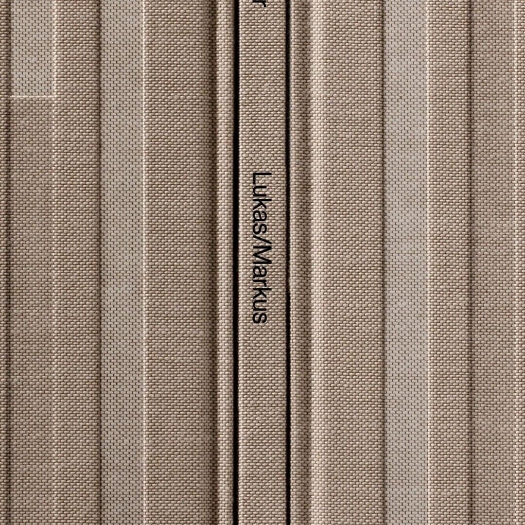 Editorial Design For Kalle Sanner’s Lukas/markus Book