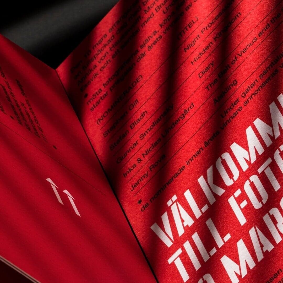 Visual Identity For Svenska Fotobokspriset