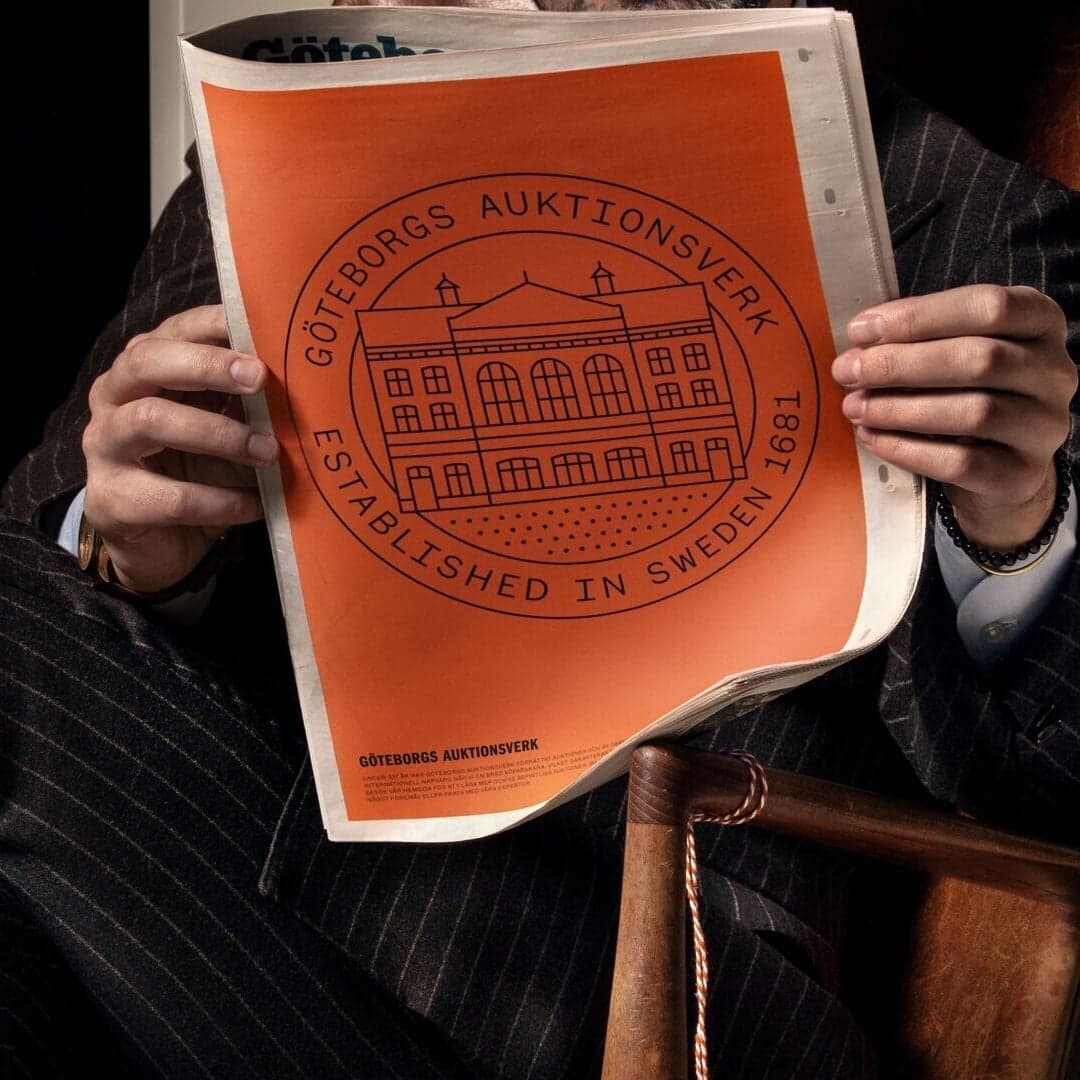 Brand Identity For Göteborgs Auktionsverk
