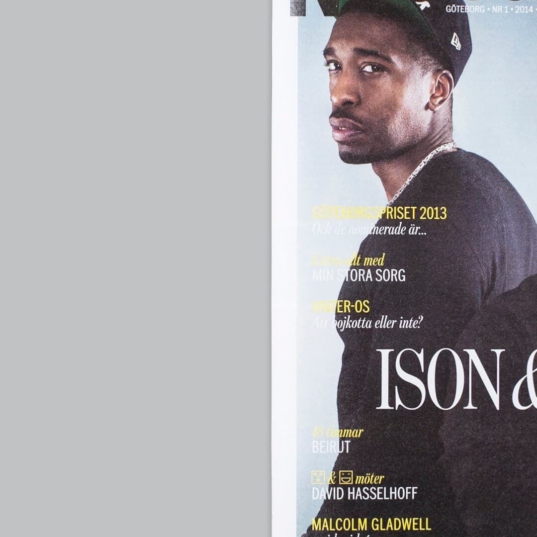 Editorial Design For Nöjesguiden No.1