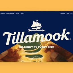 Website Redesign For Tillamook cover image