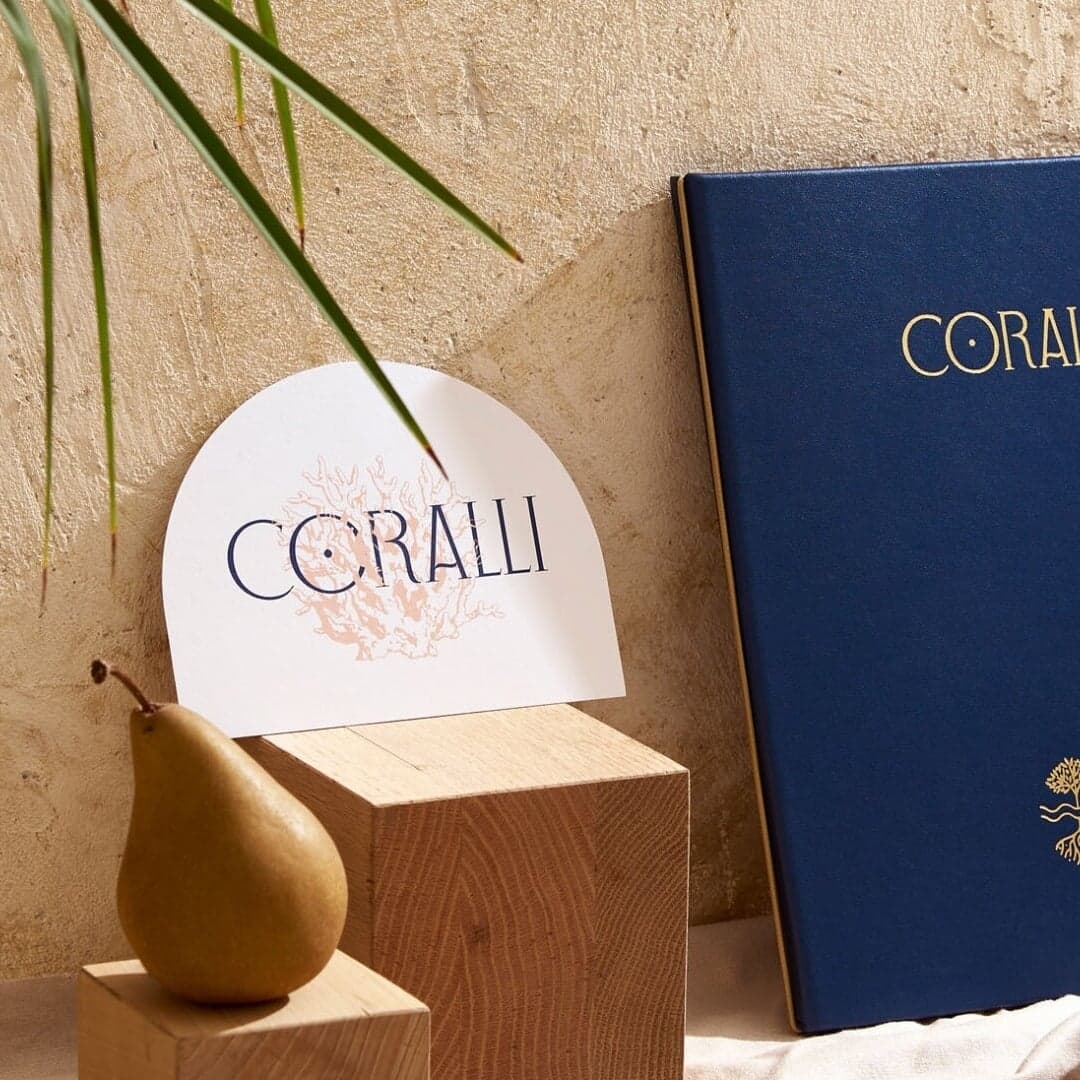 Naming And Brand Identity For Coralli Beachfront Restaurant