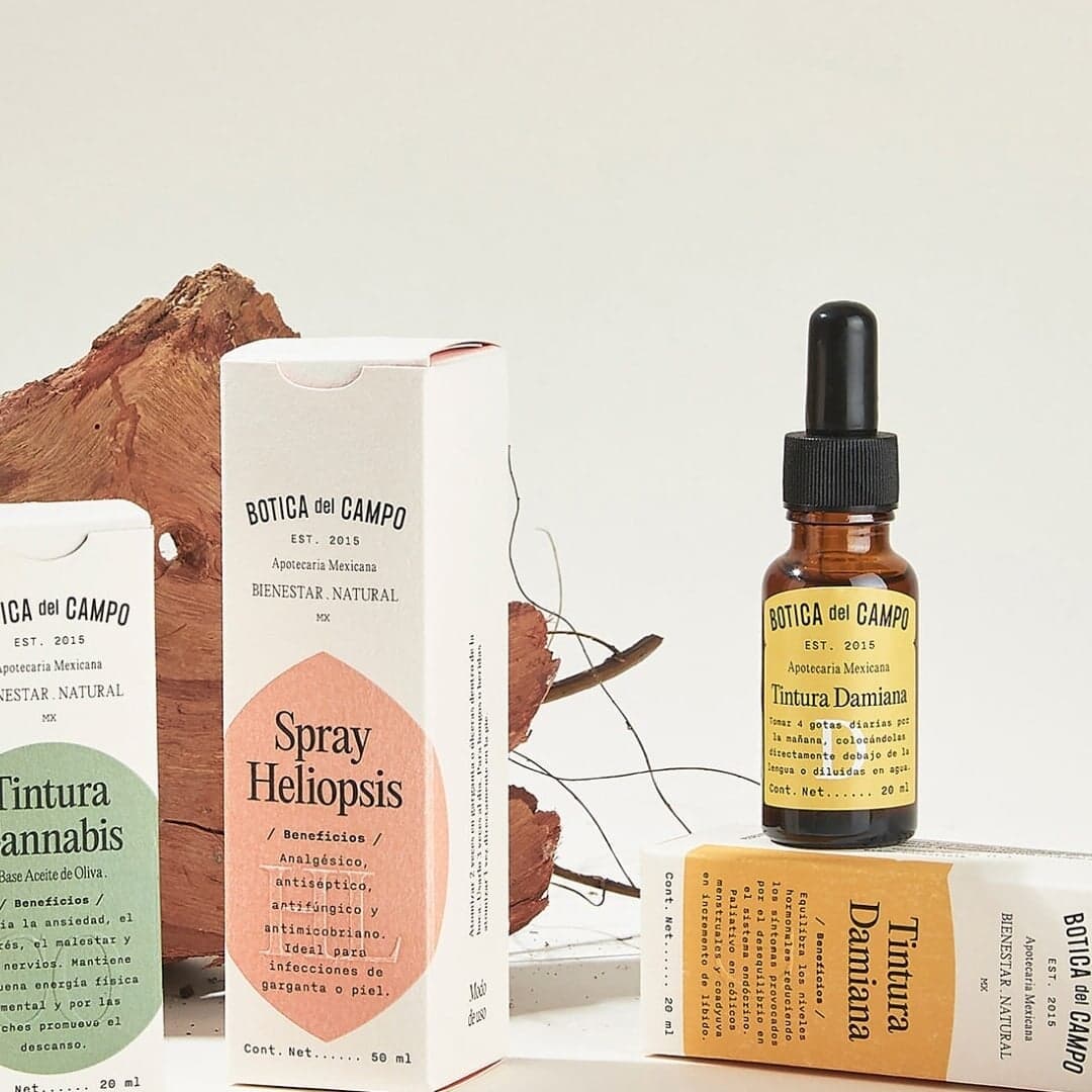 Naming And Packaging Design For Botica Del Campo