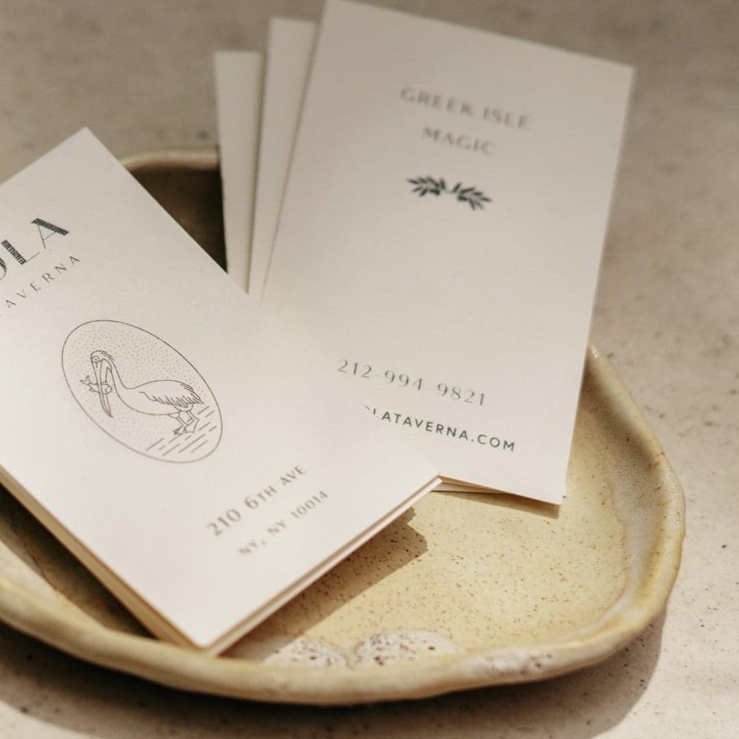 Brand Identity For A Greek Taverna In Soho