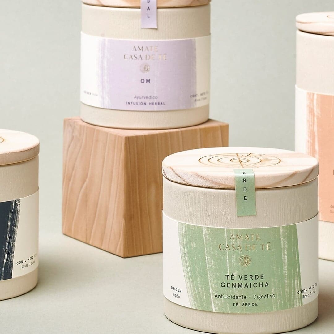 Brand Identity And Packaging For Amate Casa De Té