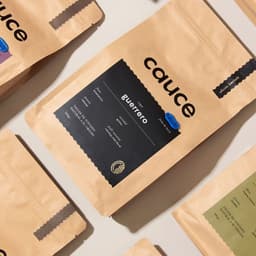 Brand Identity And Packaging For Cauce Coffee Roasters cover image