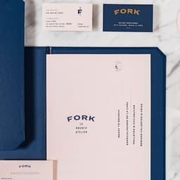Brand Identity And Packaging For Fork Brunch Atelier cover image