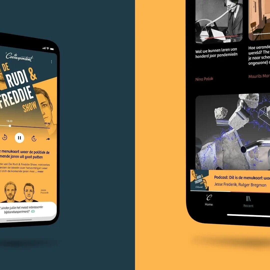 App Design For De Correspondent