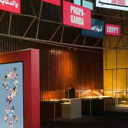 Exhibition Identity For Media Revolutions In The Middle East cover image