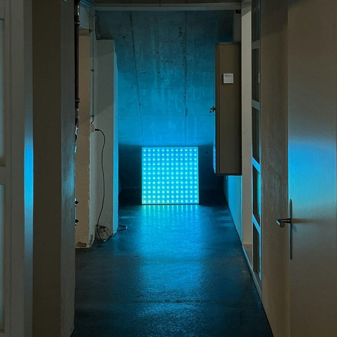 Interactive Led Installation For The School Of Design Bern