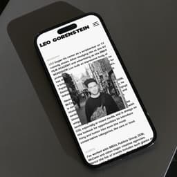 Portfolio Website And Identity For A Film Director cover image