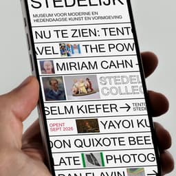Website Redesign For Stedelijk Museum Amsterdam cover image