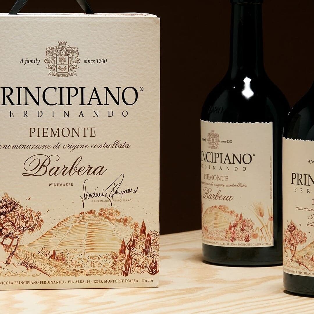 Packaging Design For Ferdinando Principiano Natural Wines