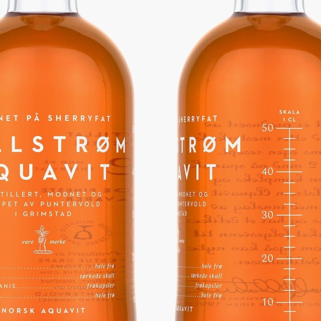 Packaging And Identity For Hellstrøm Aquavit