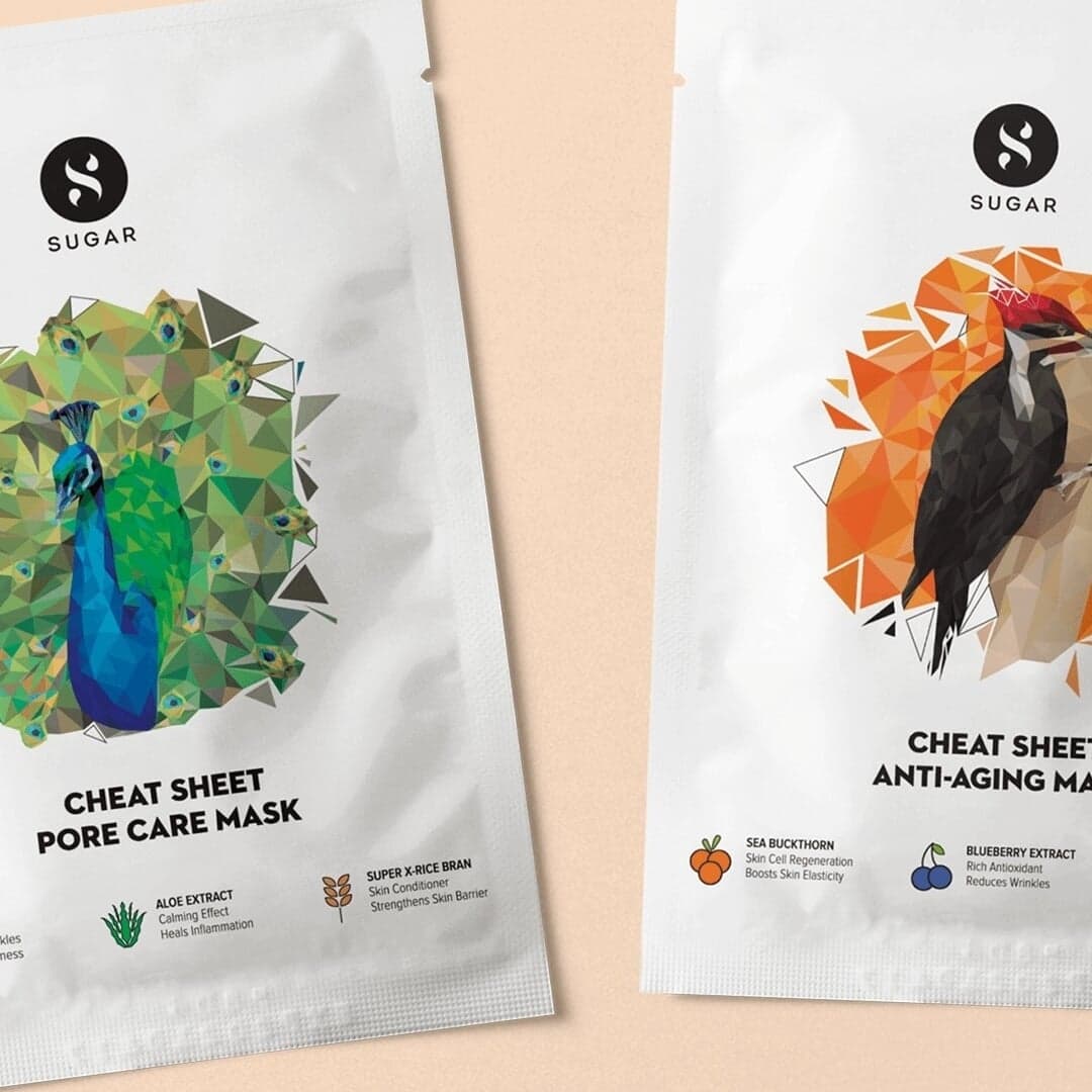 Packaging Design For Sugar Sheet Mask