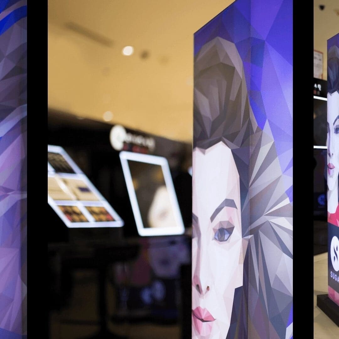 Retail Design For Sugar Cosmetics