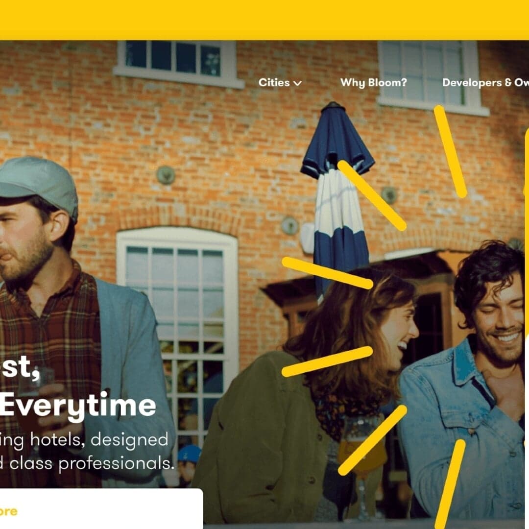 Website And Booking Experience Design For Bloom Hotels
