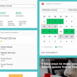 User Dashboard Design For Hostmaker cover image