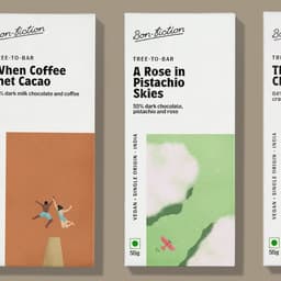 Branding And Packaging For Bon Fiction Chocolates cover image