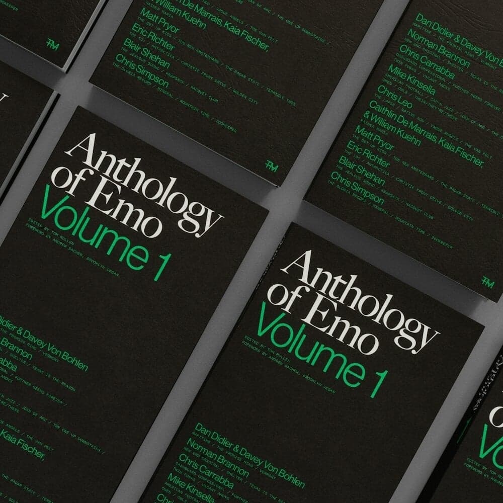 Book Design For Anthology Of Emo