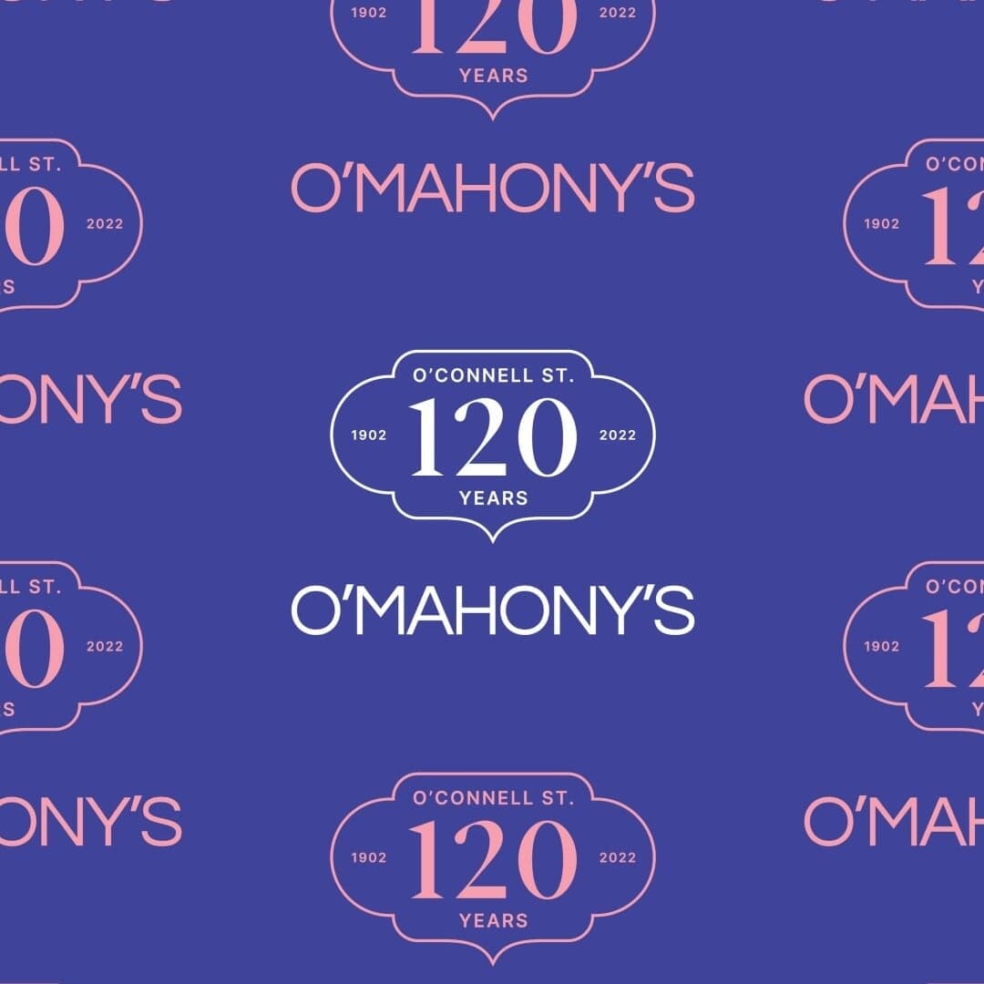 Anniversary Campaign Identity For O’mahony’s Booksellers