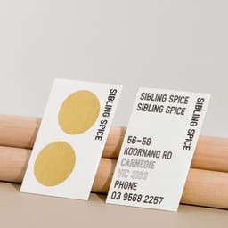 Branding And Signage For Sibling Spice cover image
